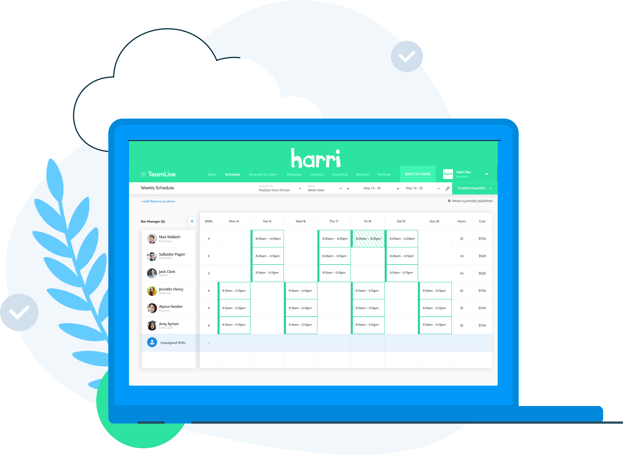 Harri all in one HCM platform for hospitality