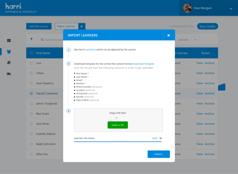 fai workweek software